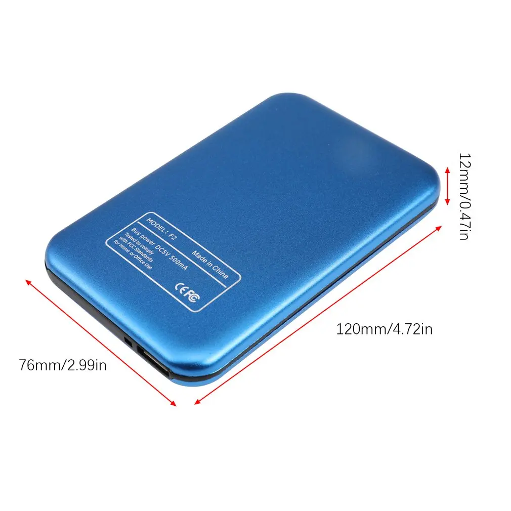 Корпус SSD USB3.0 футляр для внешнего жесткого диска высокая скорость поддержка UASP500GB