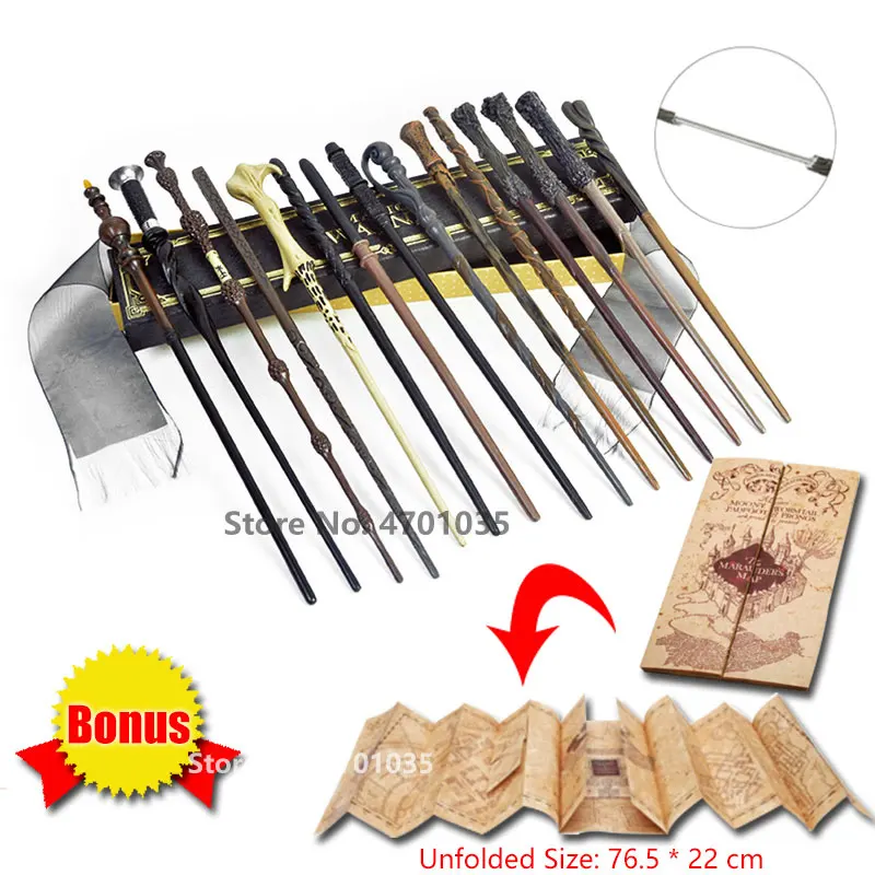 Волшебные палочки с металлическим сердечником для косплея Дамблдора вольдемота