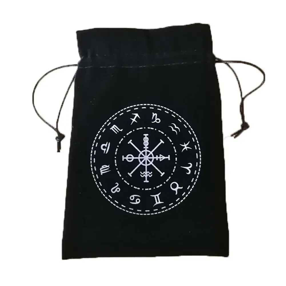 Сумка для хранения созвездий Таро карт настольных игр посылка сумка на шнурке -