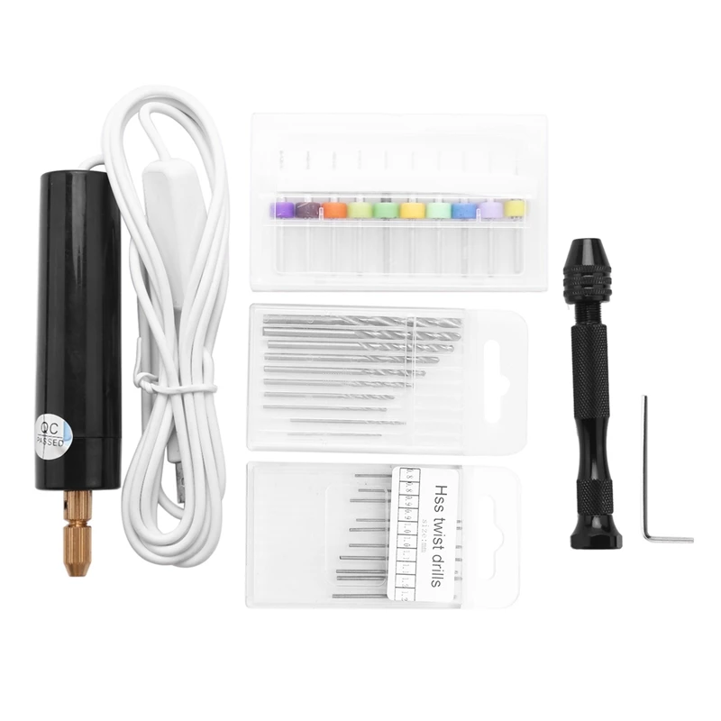 

Electric Hand Drill Set For Resin Casting Mold, Electric Hand Drill With Drill Bits, Pin Vise Hand Drill