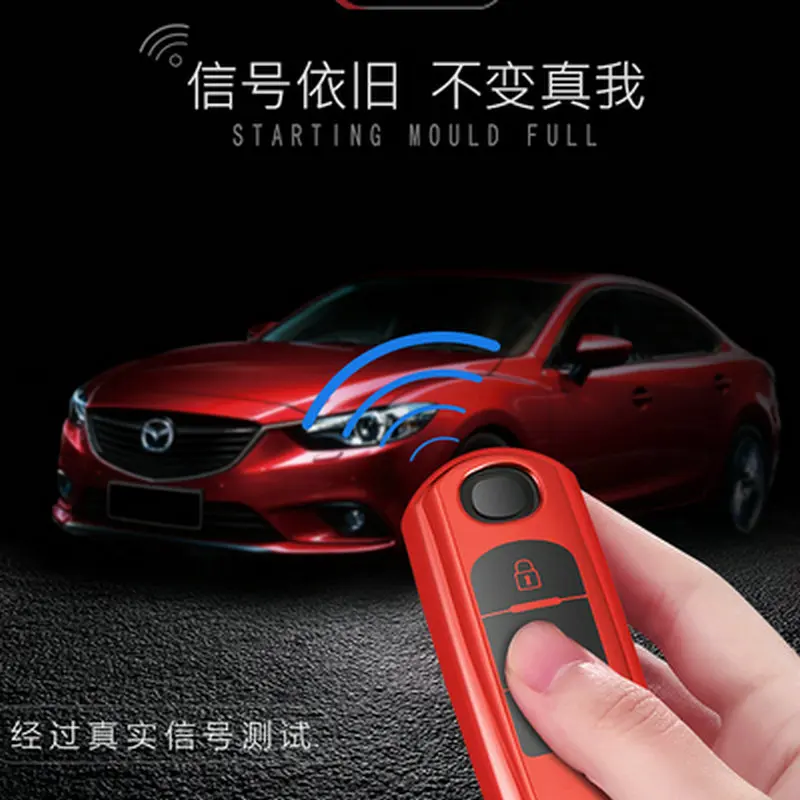 Новый чехол из ТПУ для ключей с дистанционным управлением Mazda подходит 2 3 6 Axela Atenza