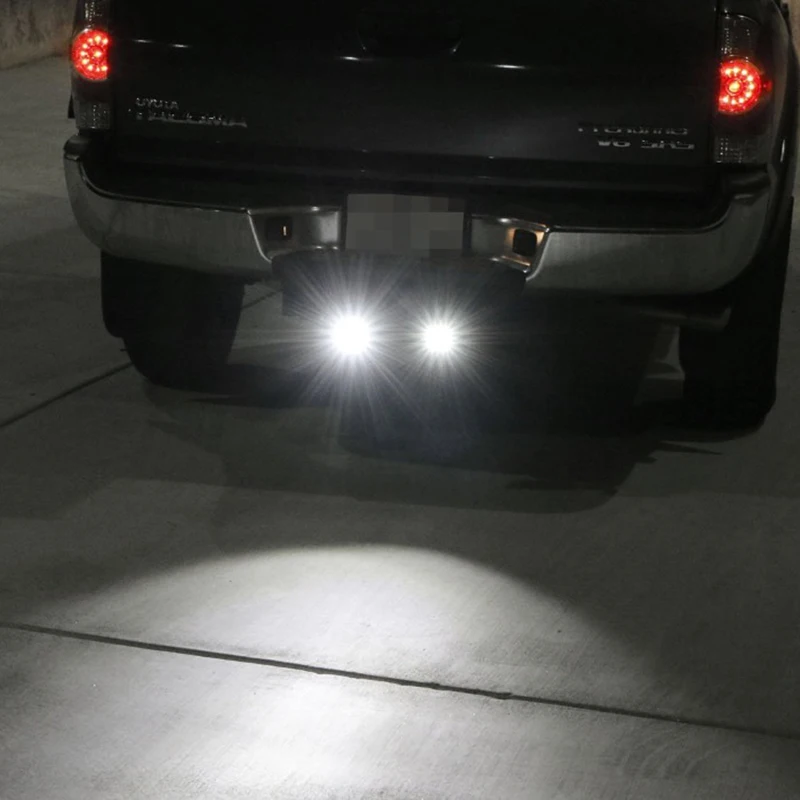 

Car 60W 4 Inch 6 LED Work Light Bar with Towing Hitch Mount Brackets for Truck Trailer SUV Pickup Offroad Universal