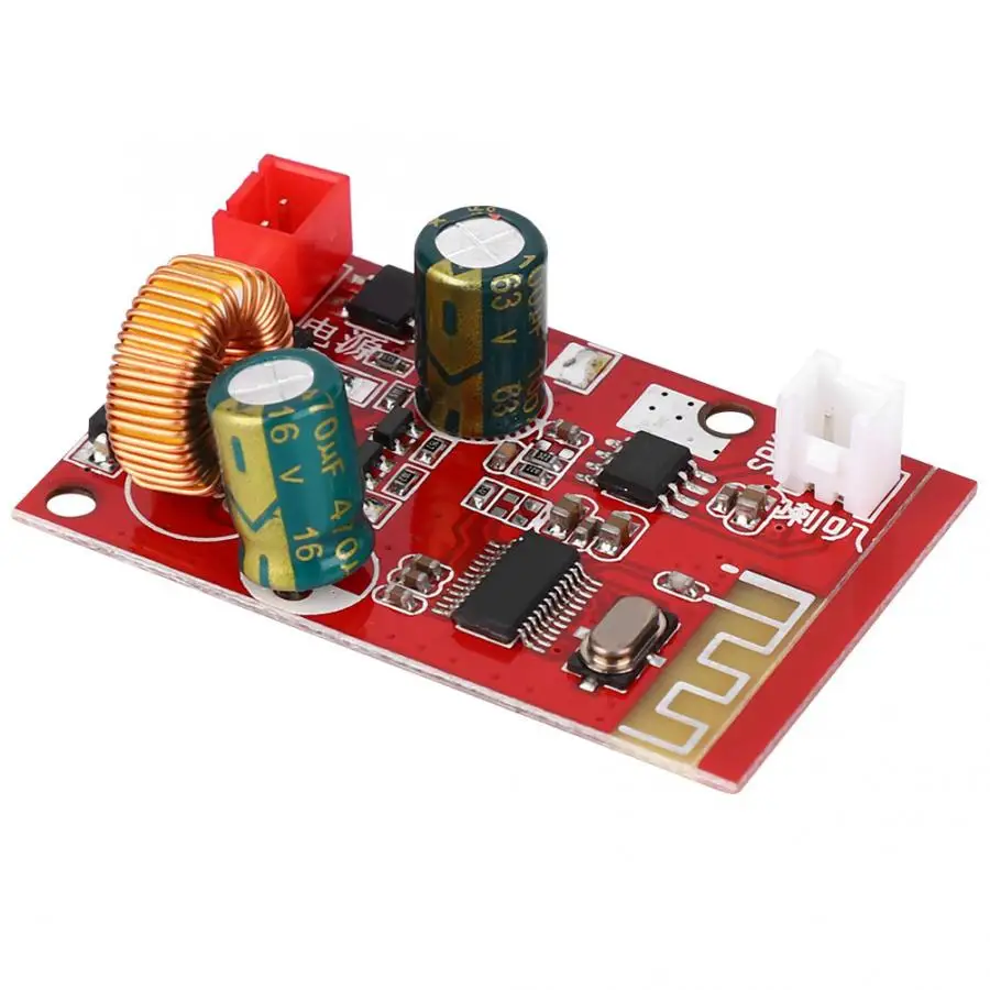 Мини аудиоприемник с Bluetooth модуль платы усилителя стереодинамиком для скутера