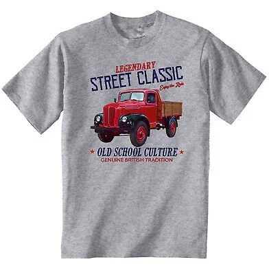 

VINTAGE BRITISH TRUCK MORRIS LC4 - NEW COTTON T-SHIRT