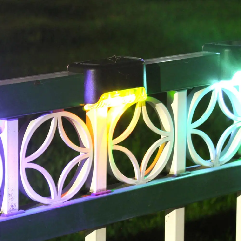 

LED Solar Lights IP65 Waterproof Outdoor Garden Yard Fence Wall Lawn Landscape Lamp Staircase Night Light Drop4pcs Path Stair