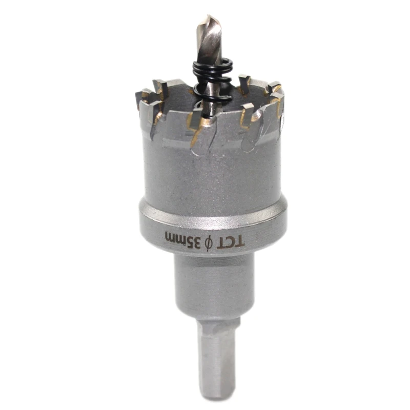 

7Pcs Large Size Drill Bit Hole Saw Set 22-65mm Tungsten Carbide Steel Tooth Hole Saw Cutter Drill Bits Hole Saw Kit