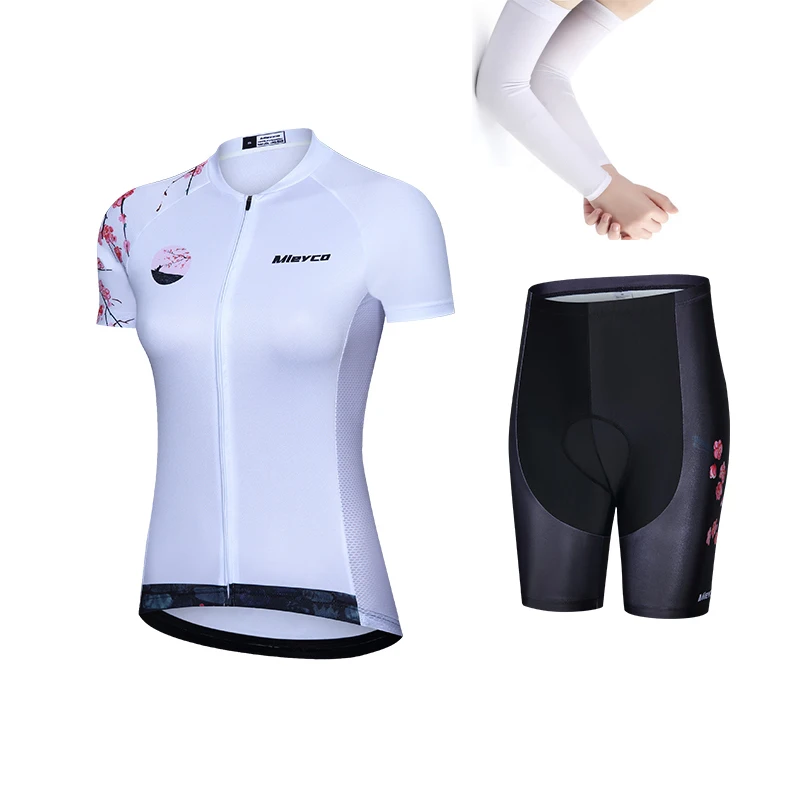 

Quick-Dry mountain bike clothing 2022 Women bicycle jersey bib set dress Summer outdoor sports cycling clothes Ladies MTB wear