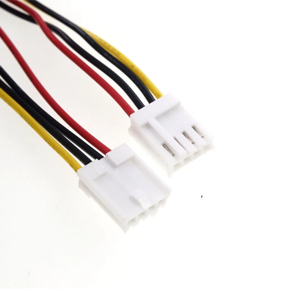 200 pcs 4 Pin to Female Extension Cable mm Length FDD Floppy Adapter Hard Drive Power Cables Cord receptacle cable | Обустройство