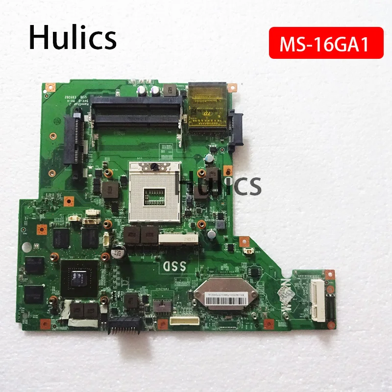 Hulics оригинальный MS 16GA для MSI GE60 Материнская плата ноутбука 16GA1 материнская