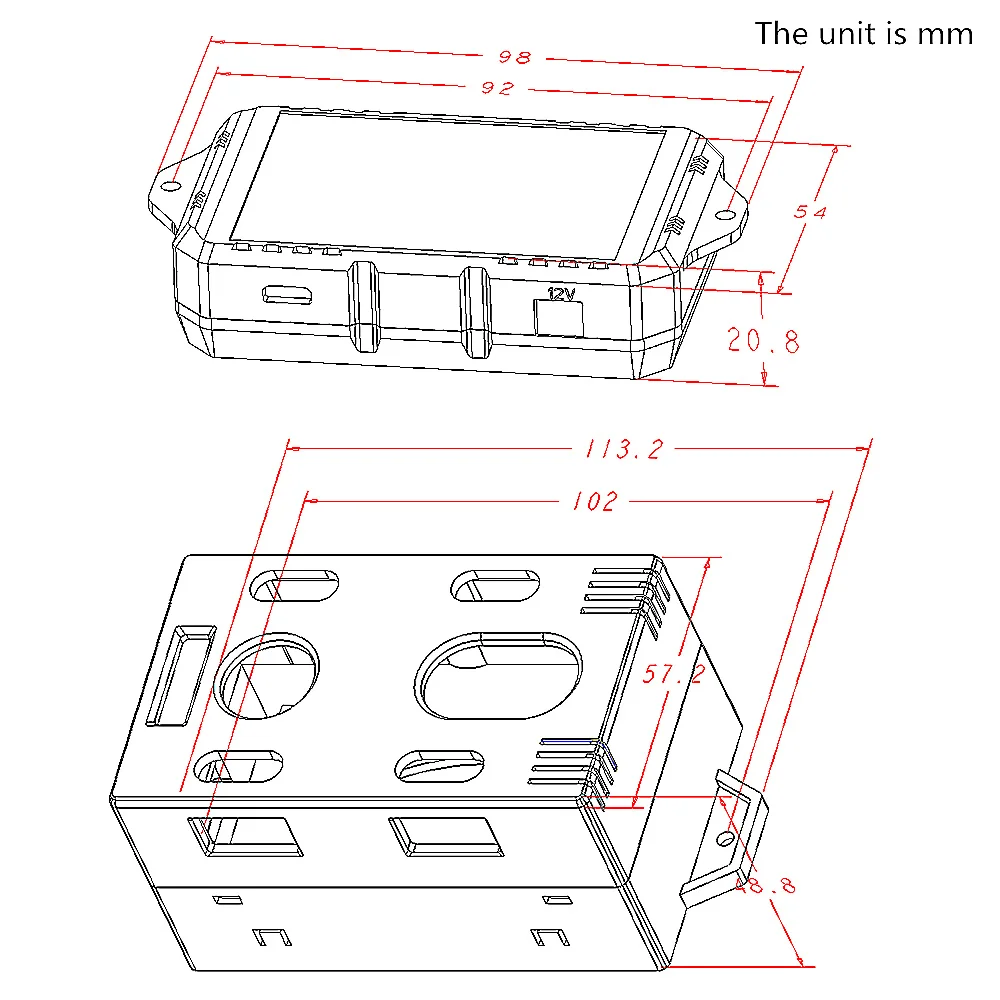 JUNTEK DC 0 01 100 в 1 300A Многофункциональный цифровой двунаправленный измеритель