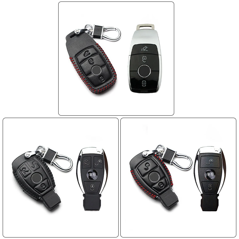 Чехол для автомобильных ключей защитный чехол Mercedes Benz W202 W203 W204 AMG W210 W211 C S E class W212