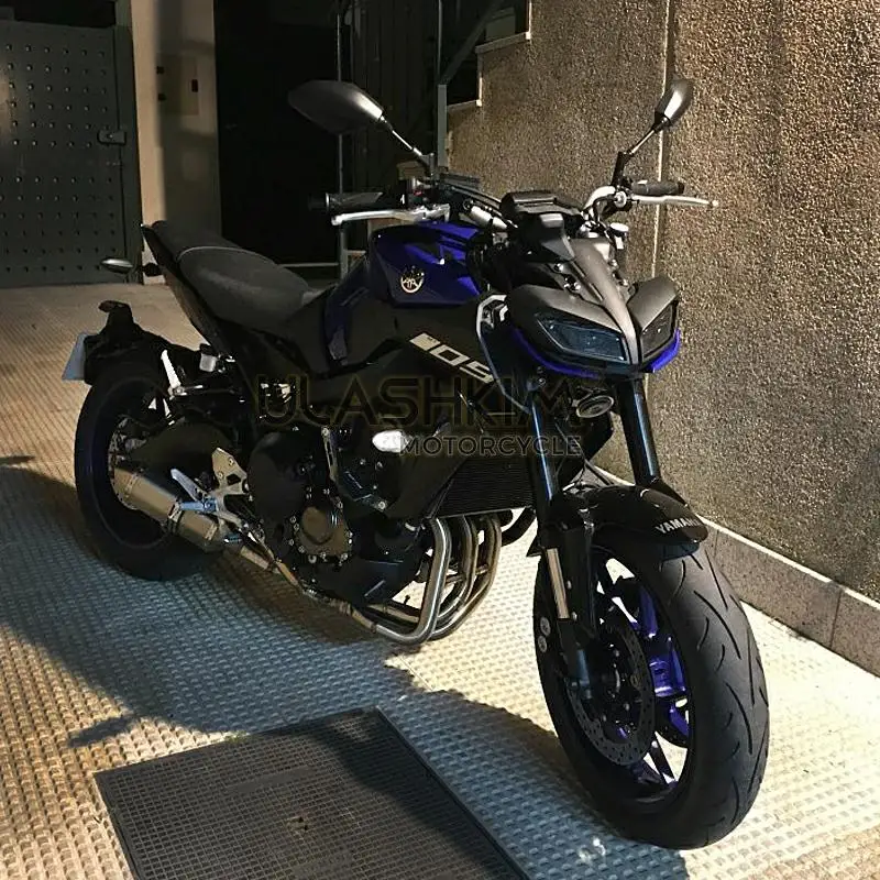 MT09 FZ09 мотоциклетный глушитель средней контактной трубы без шнуровки для yamaha FZ-09 MT-09 MT 09- без выхлопа