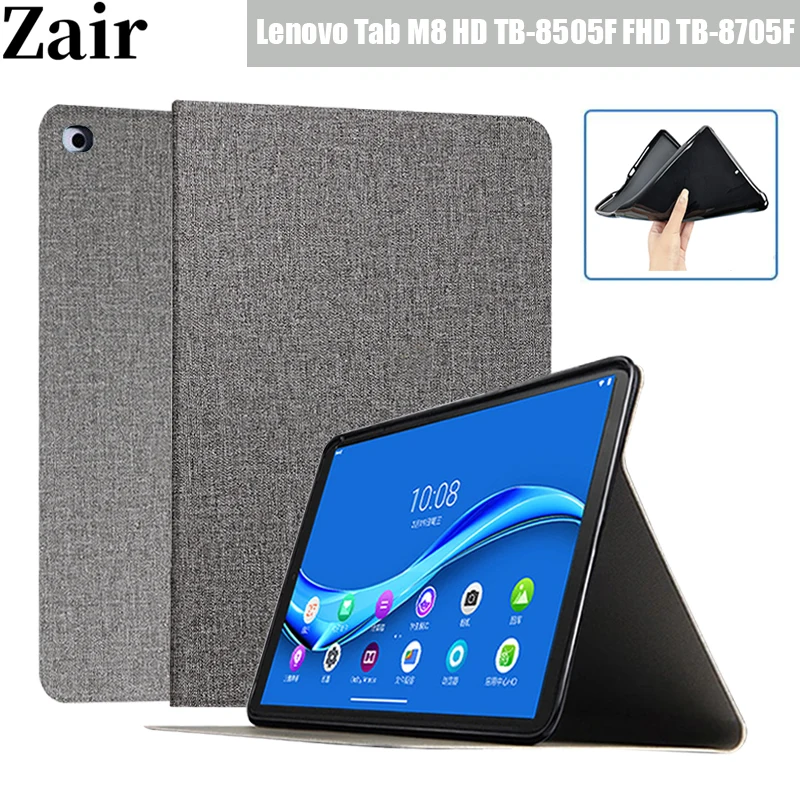 

Tablet Case For Lenovo Tab M8 HD TB-8505F TB-8505X TB-8505I Flip Cover Stand Shell Funda for lenovo tab m8 M 8 FHD TB-8705F