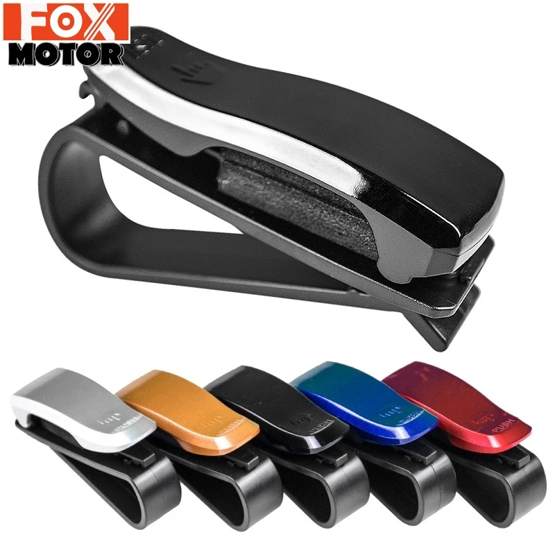 Авто солнцезащитный козырек очки солнцезащитные клип карты билета держатель