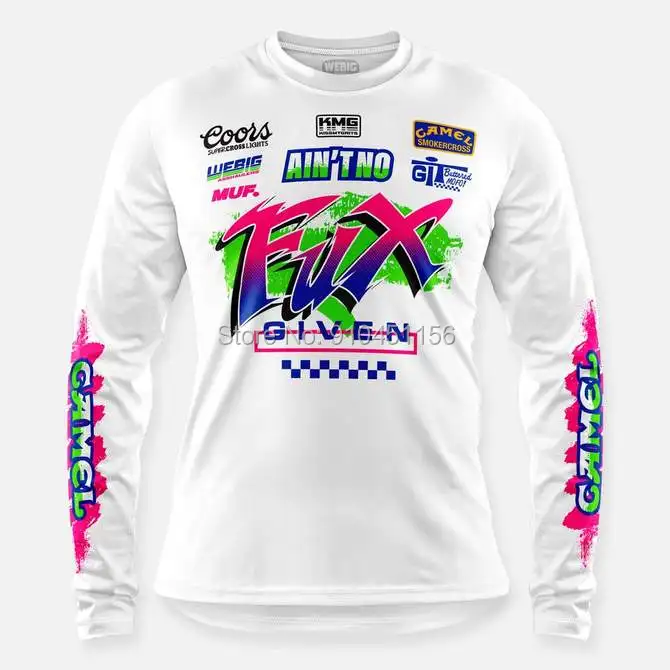 

2021 motocross jersey off road bike MTB jersey downhill jersey dh mx bike jersey