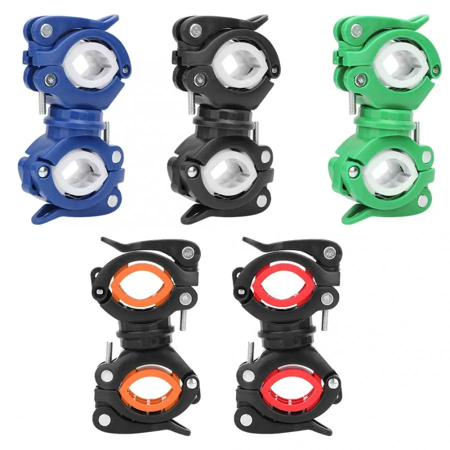 Вращающийся на 360D прочный уличный велосипедный светильник фонарь кронштейн