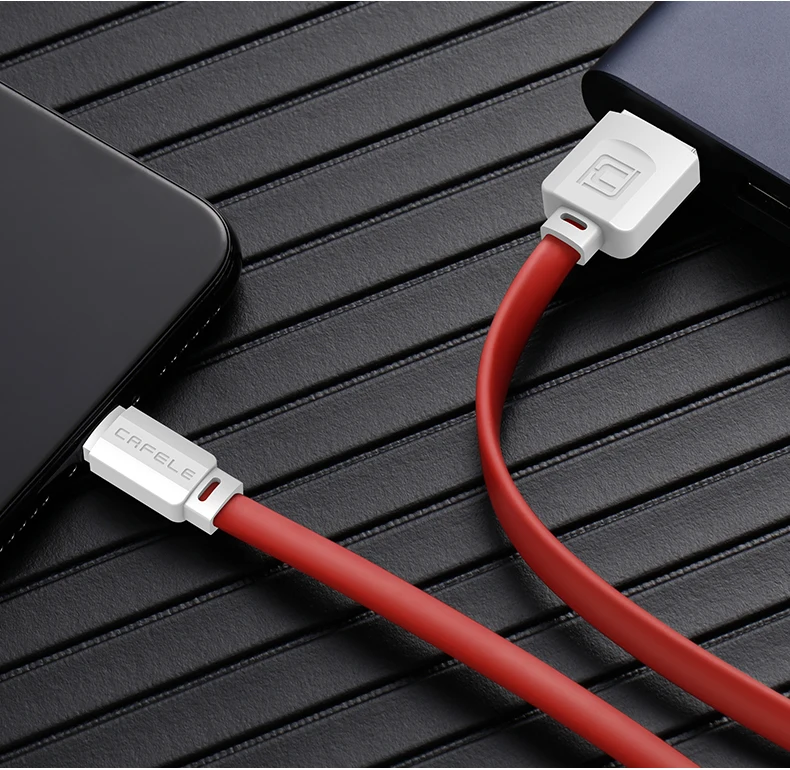 Cafele usb type-C кабель для Xiaomi 8 плоский кабель type-C для huawei P20 быстрая передача данных зарядное устройство type C для Xiaomi 8 SE