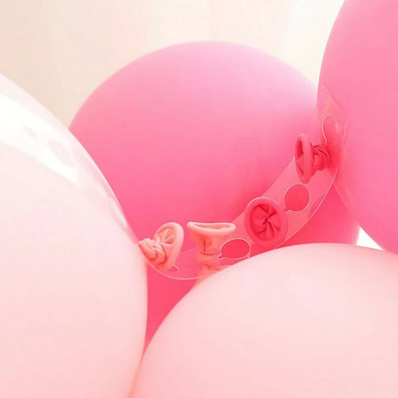 Подключить цепь шар лента DIY вечерние украшения прозрачный держащих букет