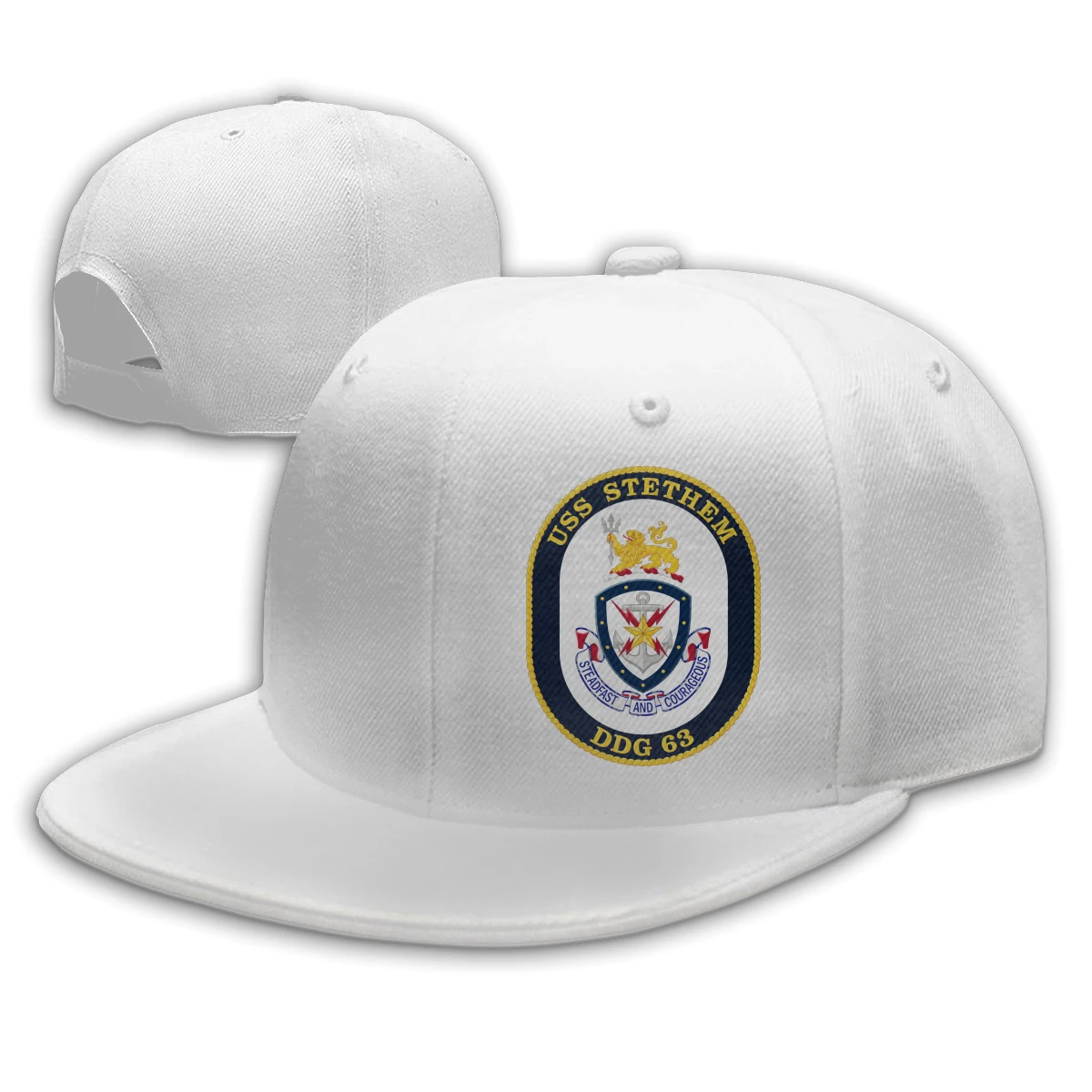

Navy USS Stethem man woman Fashionable breathable Hip hop caps