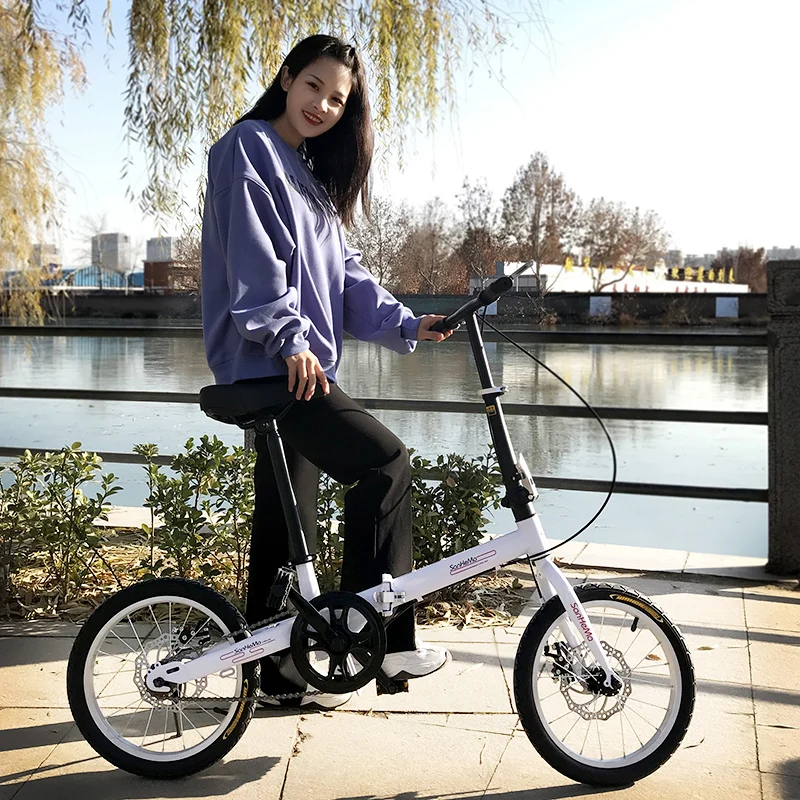 Adult Children Disc Brake Folding Bike