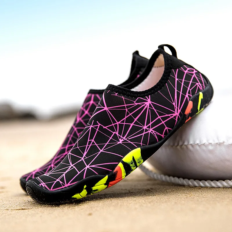 

Обувь Женская быстросохнущая, розово-красная светильник, для серфинга