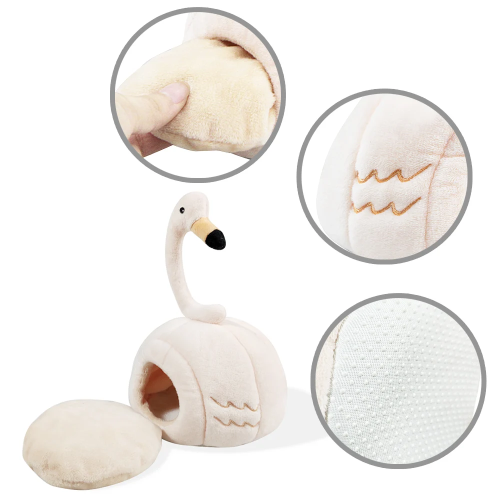 Кровать для домашних животных хомяк гнездо еж зимнее теплое мышь хлопковый дом