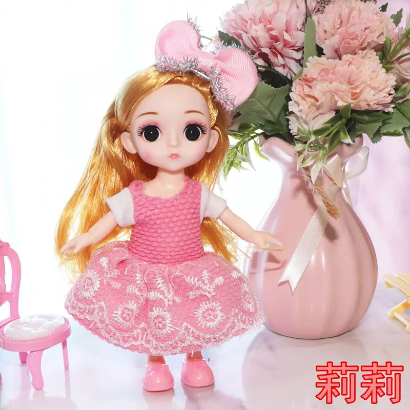 BJD Кукла 16 см 13 суставов пластиковые модные куклы Детская одежда Обувь наряд