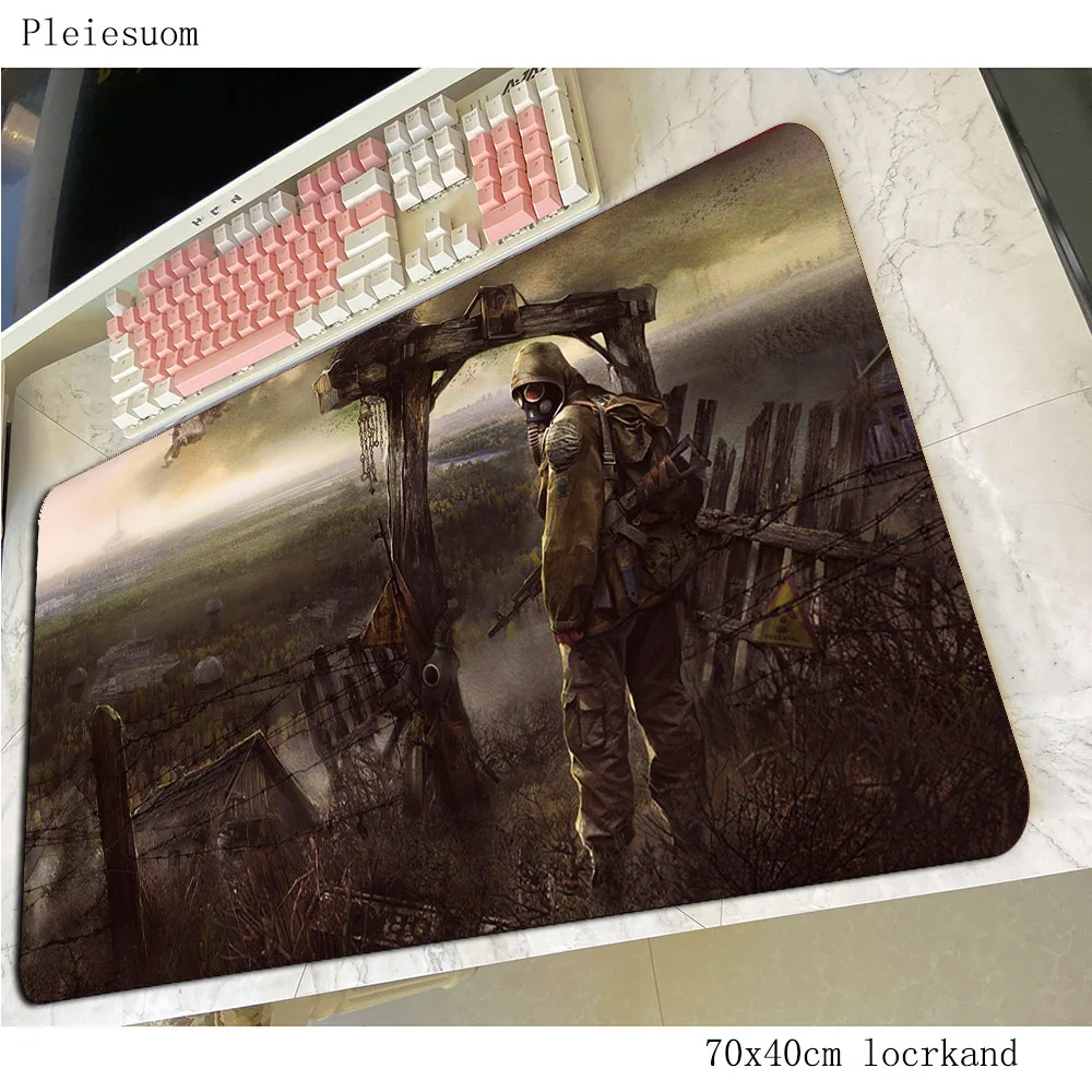 Коврик для мыши stalker большой компьютерный геймерский коврик 700x400x3 мм padmouse