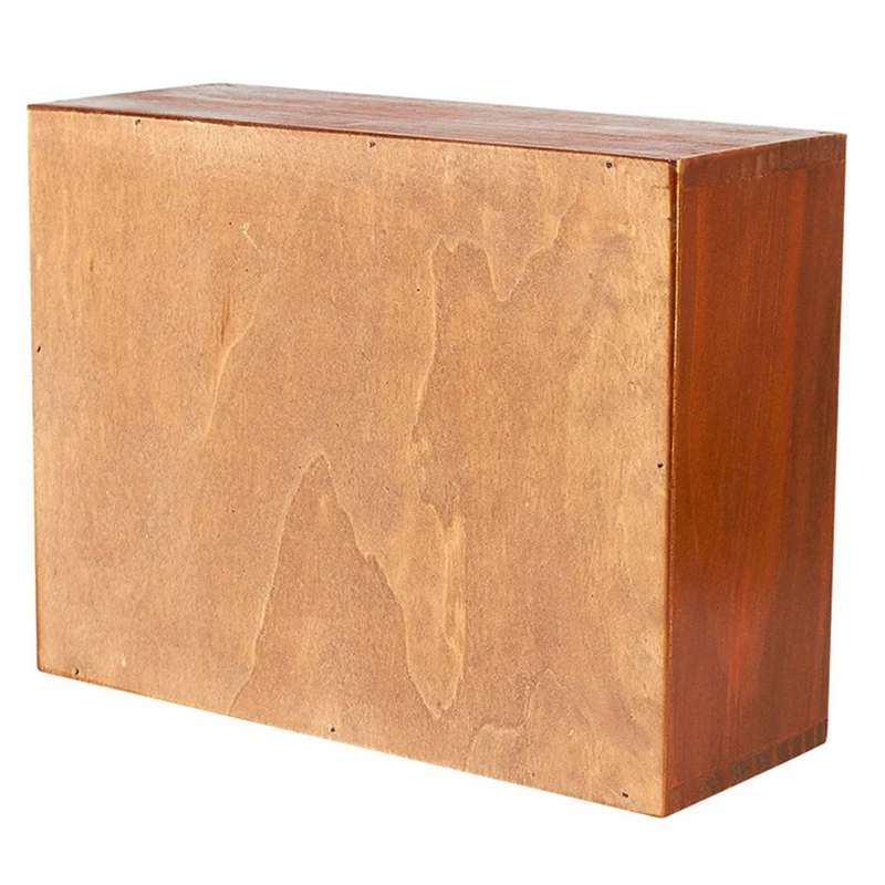 

4 Drawer Wooden Storage Organizer Small Desktop Decorative Cabinet Boxes & Small Wood Desktop Storage Box with Drawers