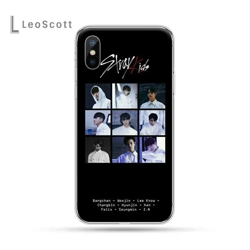 

STRAY KIDS SKZ kpop group Phone Case For iphone 12 5 5s 5c se 6 6s 7 8 plus x xs xr 11 pro max mini high quality coque