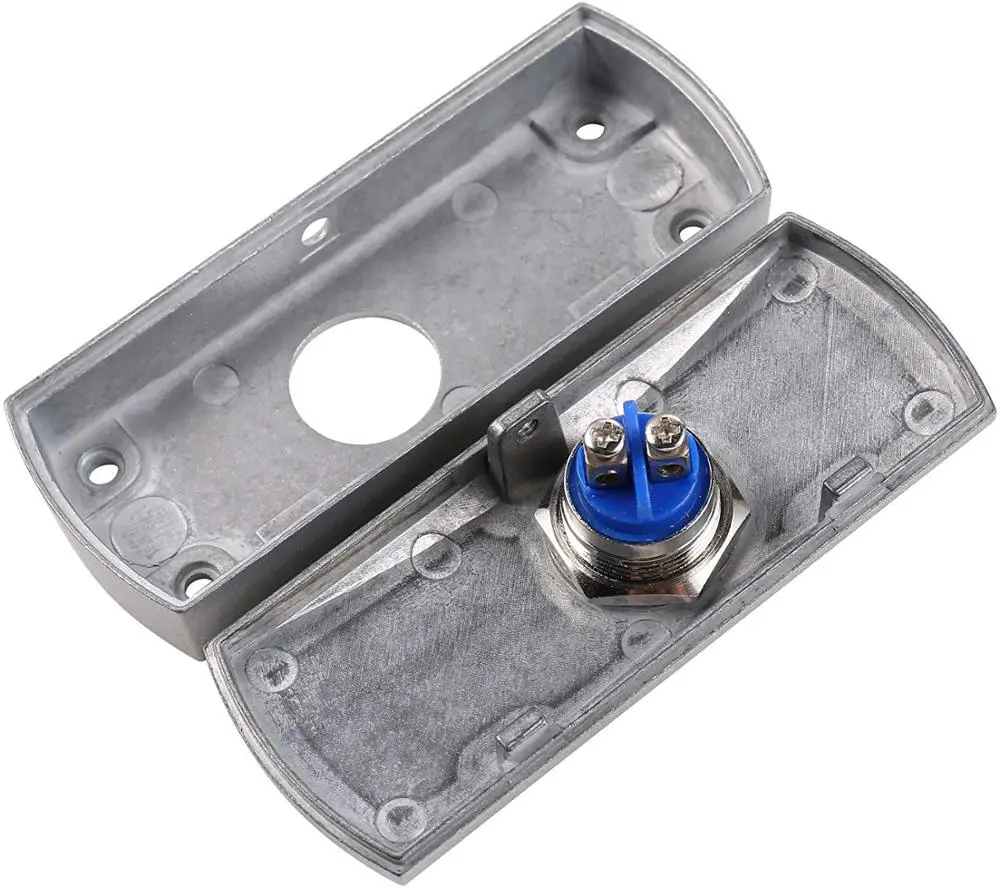 Кнопка дверных ворот из цинкового сплава переключатель &quotExit&quot система контроля