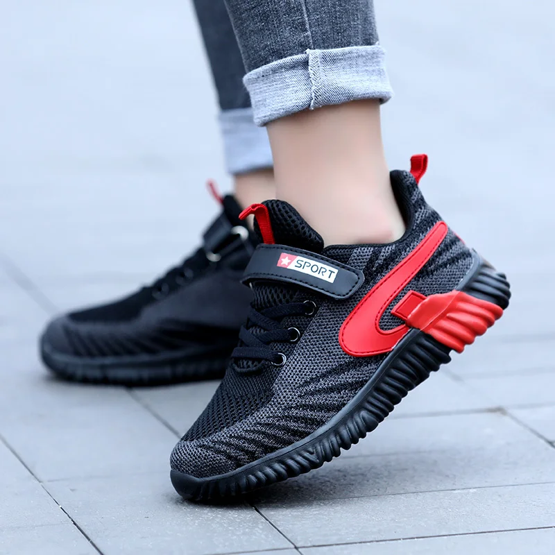 Kids fashion Sneakers breathable Mesh light Sport running Shoes Summer Girl Tenis Infantil Boys Basket Footwear Chaussure Enfant | Детская