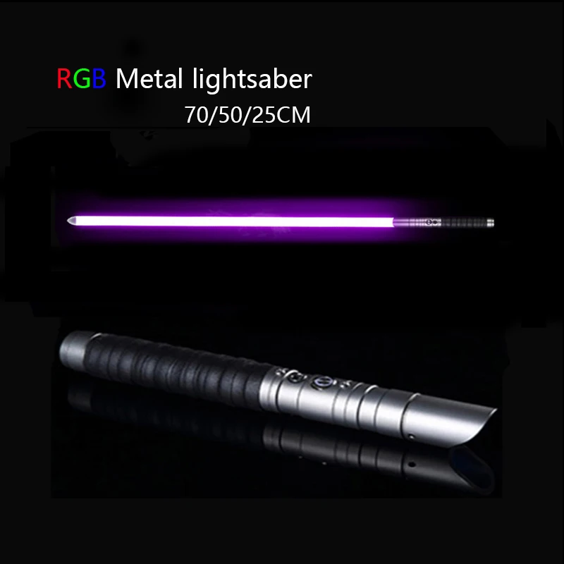 RGB световой меч игрушки Kpop Lightstick Brinquedos Sabre Laser Juguetes светящаяся металлическая Zabawki De