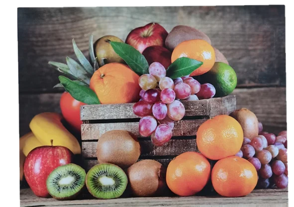 

400x300MM Fruit soft magnet jumbo fridge magnet Home office toolbox metal surface ferrous surface for kid for artist cover