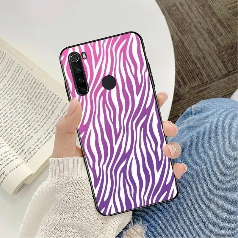 

YNDFCNB Zebra Print Clip Art Phone Case For Redmi note 8Pro 8T 6Pro 6A 9 Redmi 8 7 7A note 5 5A note 7 case