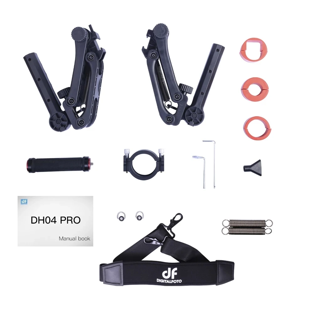 DH04 PRO 3 осевой шарнирный стабилизатор с пружиной и двойной ручкой 4 5 кг медведь