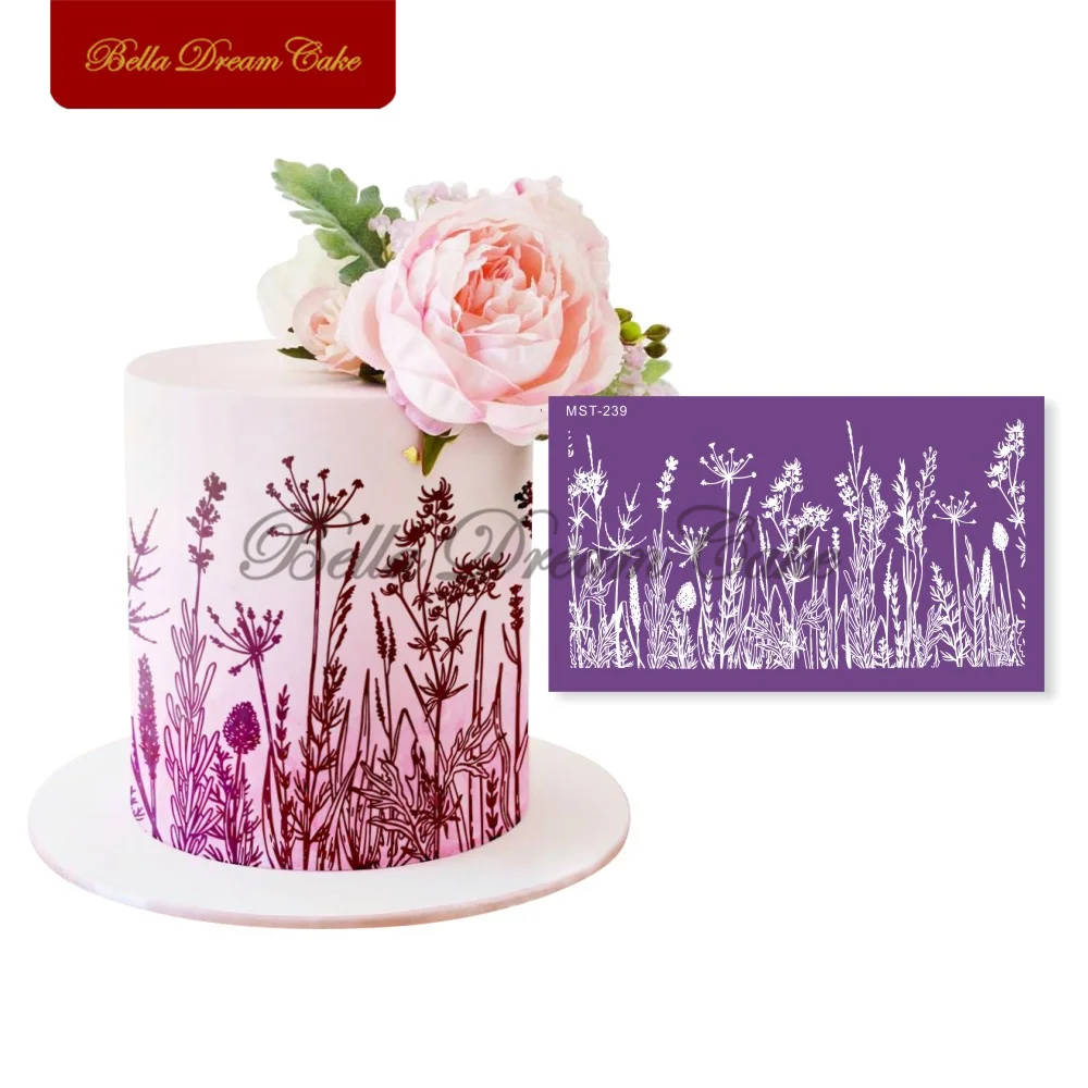 

Трафареты для торта AK ART KITCHENWARE фиолетовые