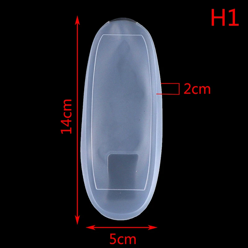 1pc Transparent Dust Protect Protective Storage Bag Portable Silicone Air Condition Control Case TV Remote Cover |