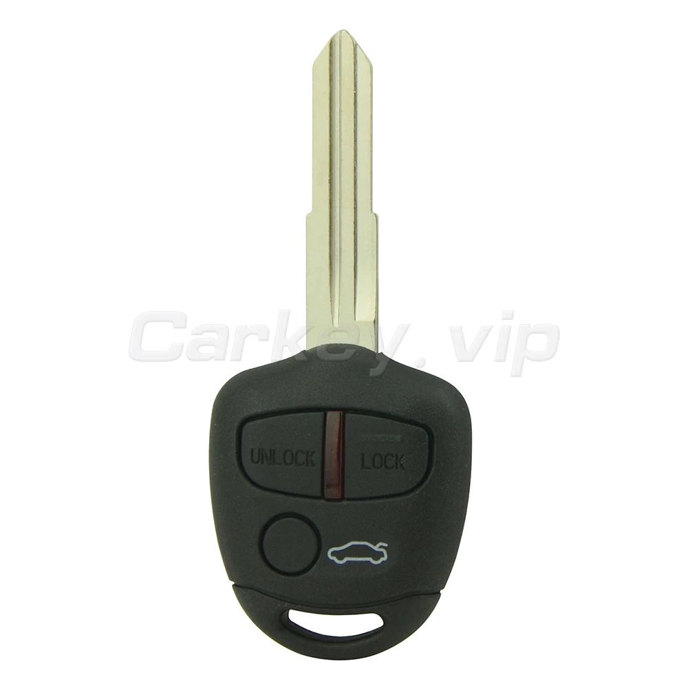 Remotekey дистанционного ключа автомобиля для Защитные чехлы для сидений, сшитые специально для Mitsubishi Lancer 2007 2008 2009 2010 2011 2012 433 МГц ID46-PCF7936 MIT11R 3 кнопки