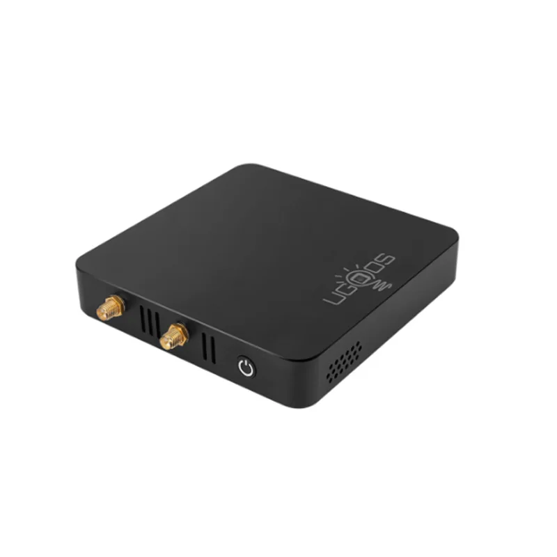 ТВ приставка UGOOS AM6 Plus оригинальная с процессором Amlogic Android 9 2 ГГц Wi Fi 1000 м LAN Bluetooth 5 0