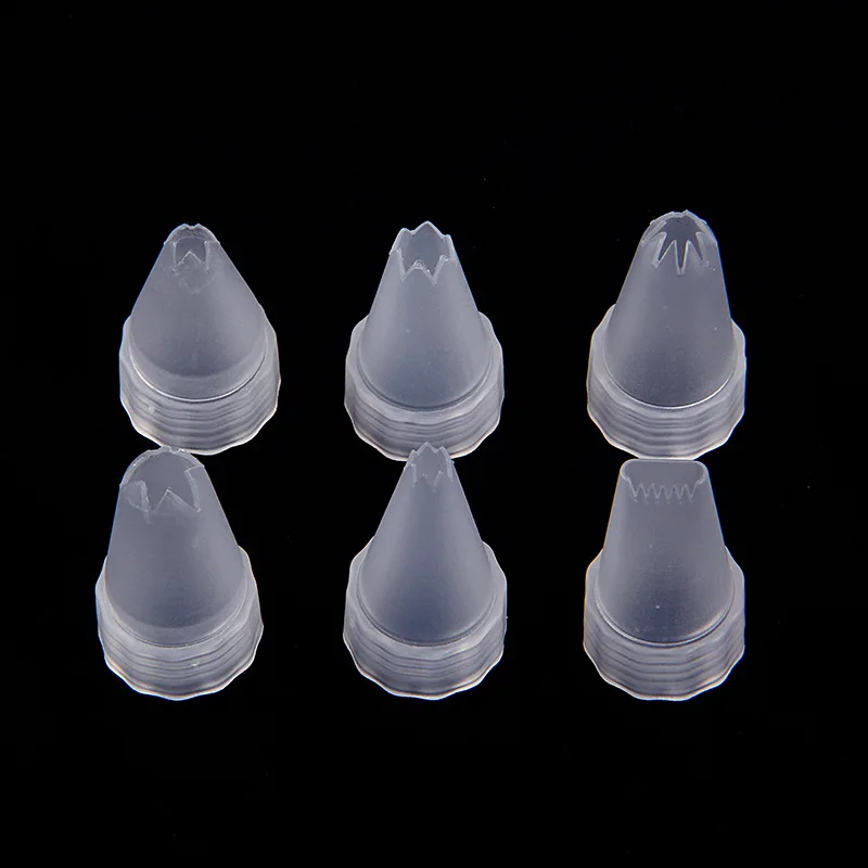 

30PCS Plastics Pastry Bag Tips Kitchen Handmade DIY Cake IcePiping Cream Cake Decorating Tools Reusable Pastry Bags Nozzle Sets