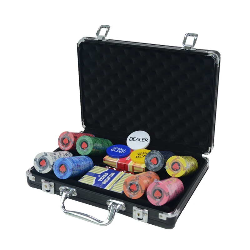 Керамический покерный набор фишек для покера керамический Техасский Холдем