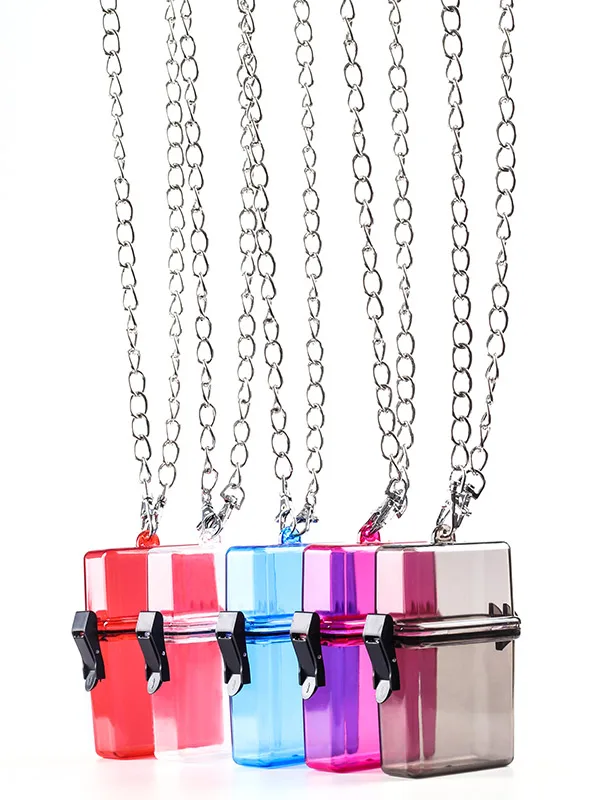 Новинка 1 шт. Водонепроницаемый прозрачный сигарета Коробка Чехол держатель с