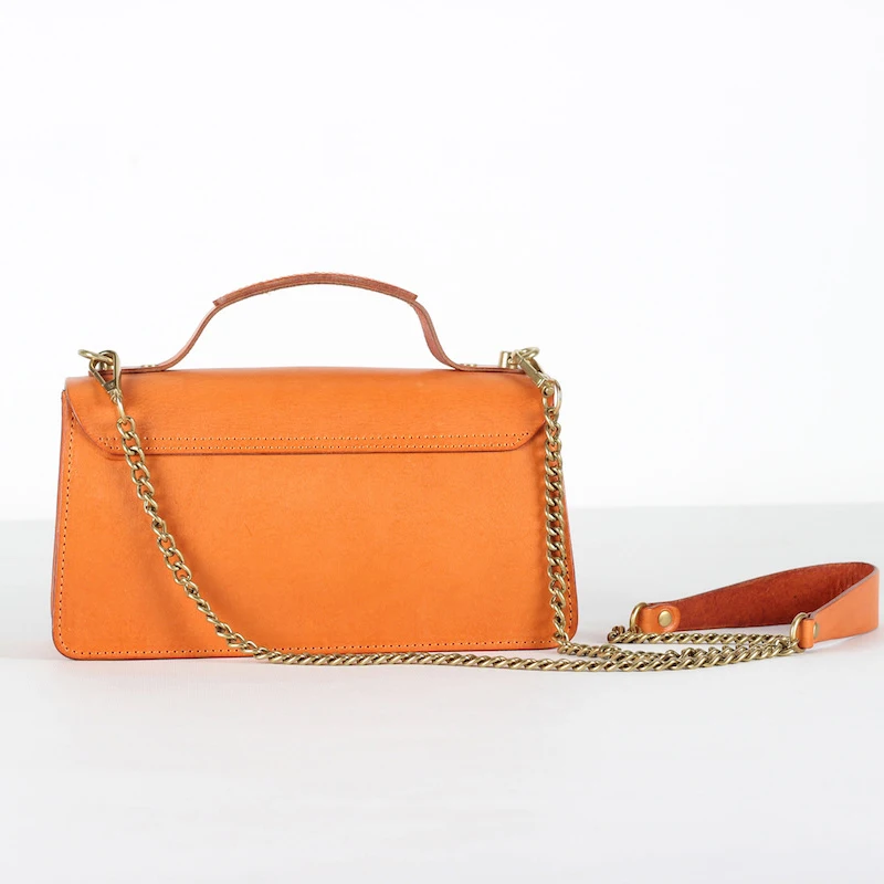 Женская сумка из натуральной кожи с ручками | Багаж и сумки