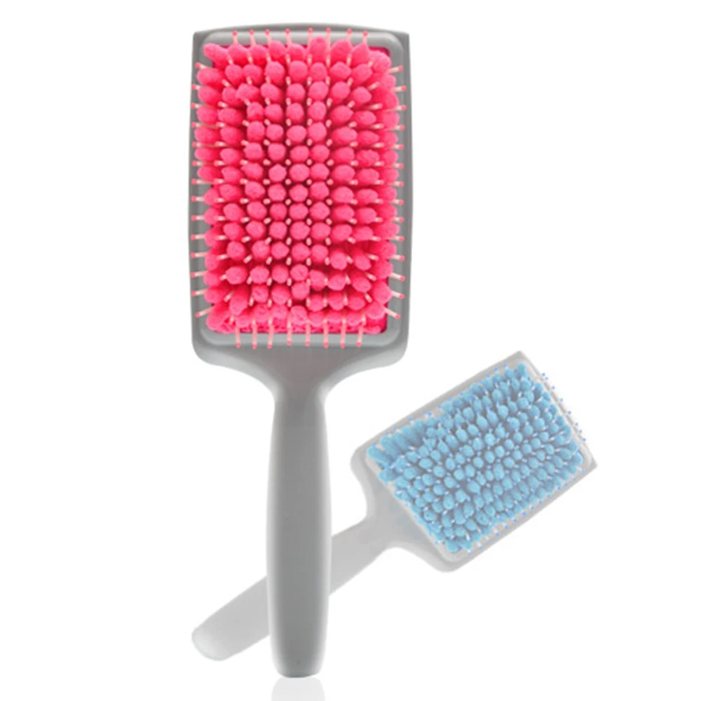 

1 pc Hair Straightener Brush Blow Dryer Fast Drying Paddle Comb for All Hair Types Shower Wet or Dry Hair