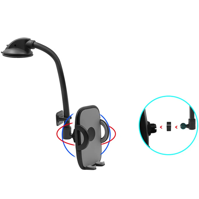 car dashboard windshield mobile phone stand no magnetic phone holder gps mount support free global shipping