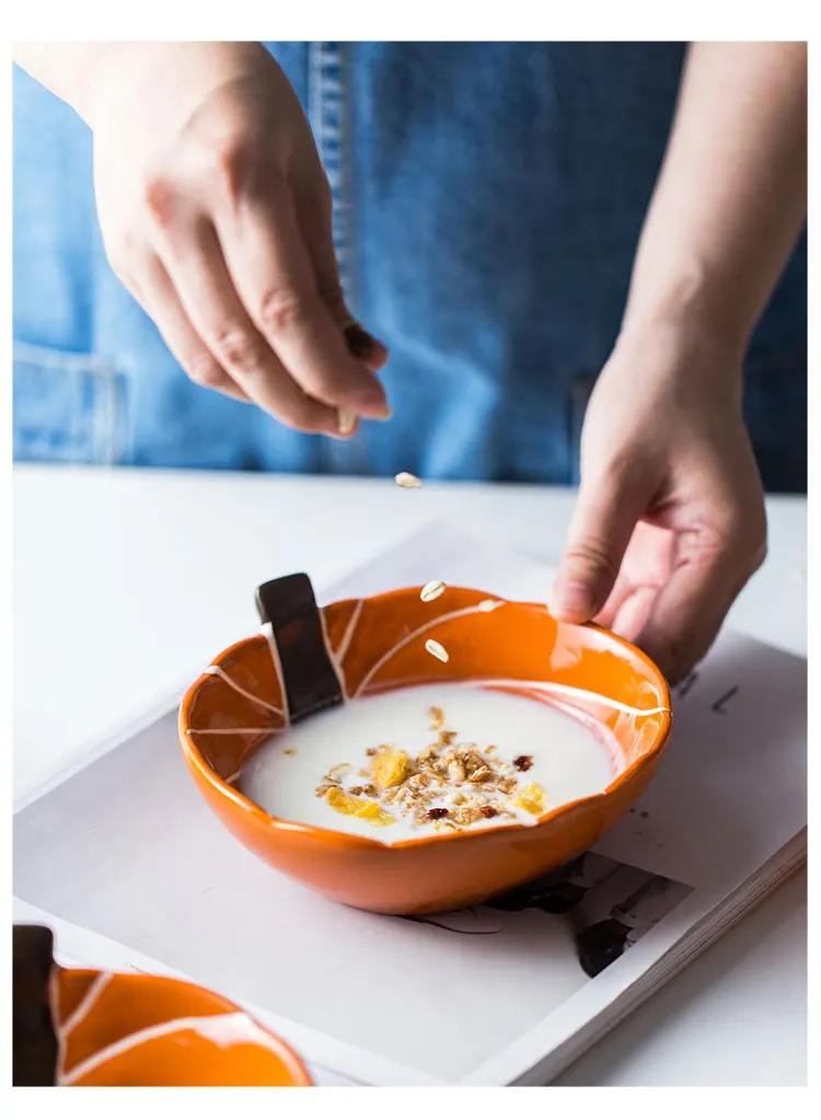 Креативная индивидуальность Бытовая Керамическая Милая миска для детского