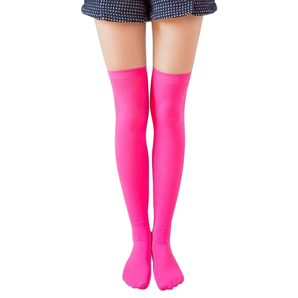 

Medias Sexy Muslo Fashion Stockings Cotton Thigh High Over Knee Cotton High Socks medias Womens Female Long Knee Sock