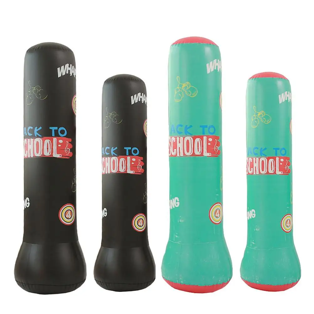 Надувной боксерский мешок Самостоятельная утолщенная боксерская груша для