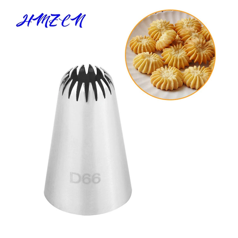 1 шт. насадка из нержавеющей стали # D66 для украшения торта | Дом и сад